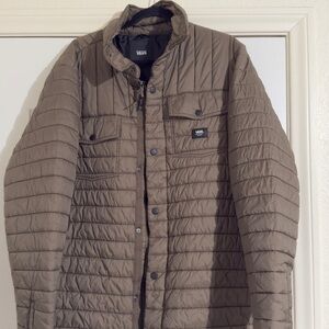Vans Men's Tan Puffer Jacket
